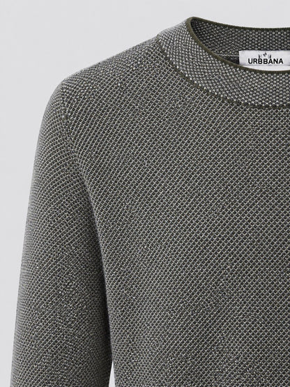 The Oslo wool sweater - Grey