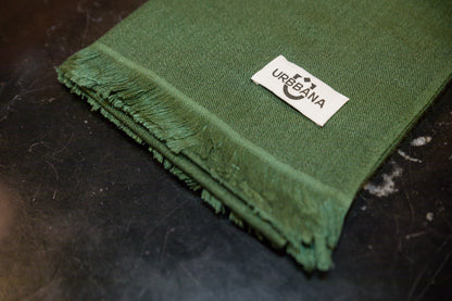 Cashmere/Silk Blend Scarf - Green