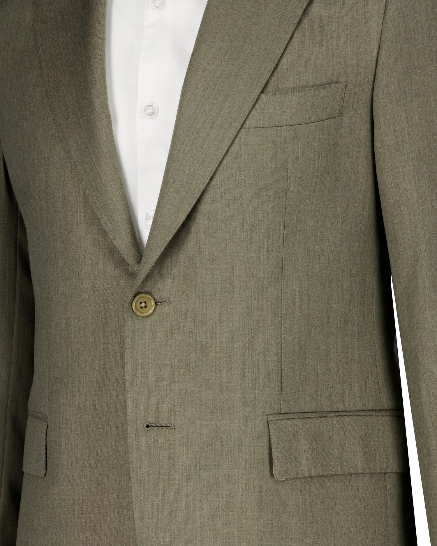 Giovanni Zegna Cloth Suit - Olive - Made in Italy - Suit by Urbbana