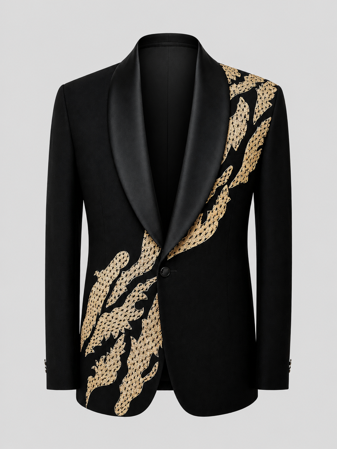 The Fiery Gold Jacket