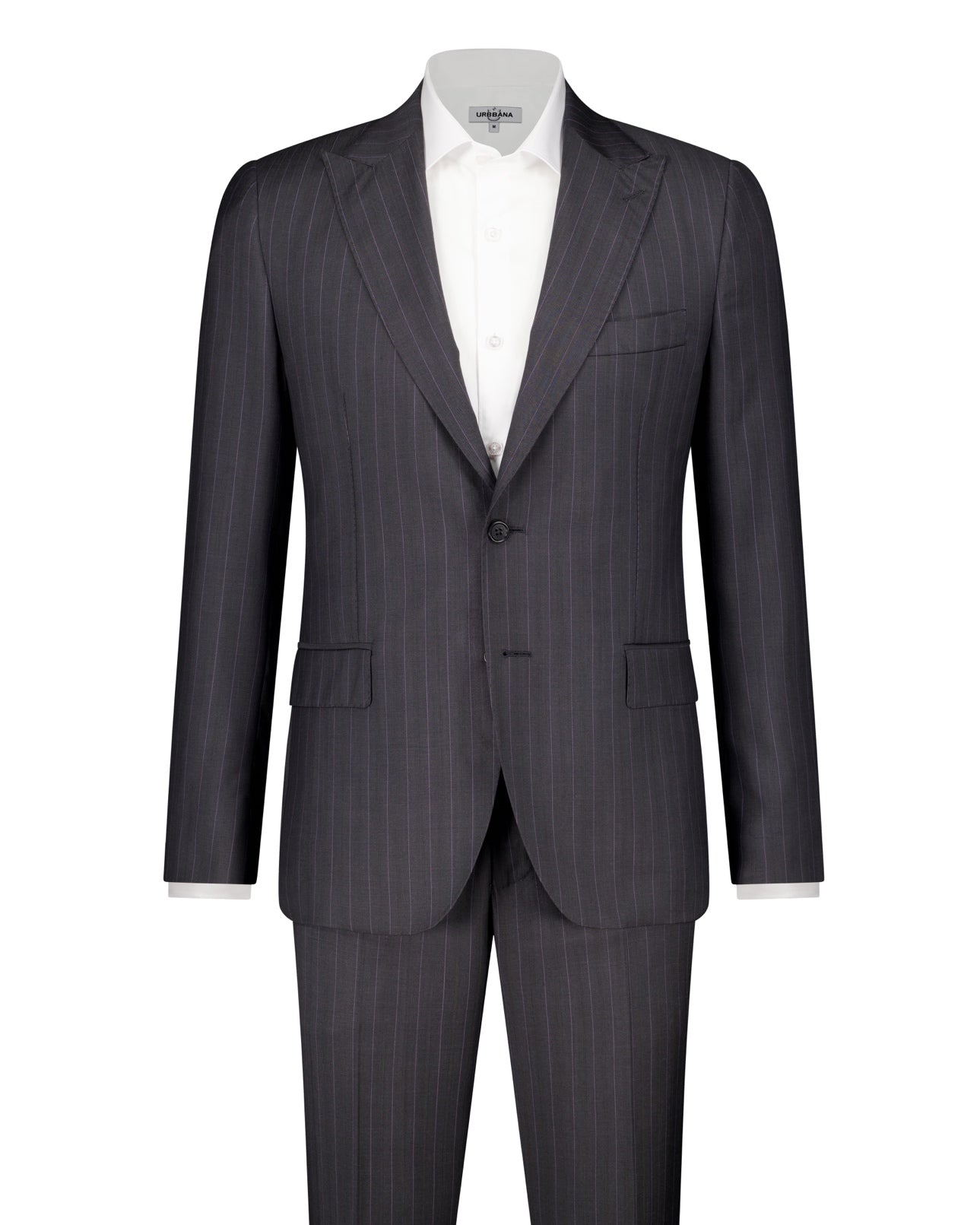 Wayne Zegna Cloth Suit - Black - Made in Italy