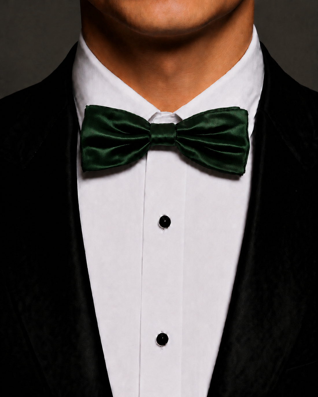 Green bowtie 
