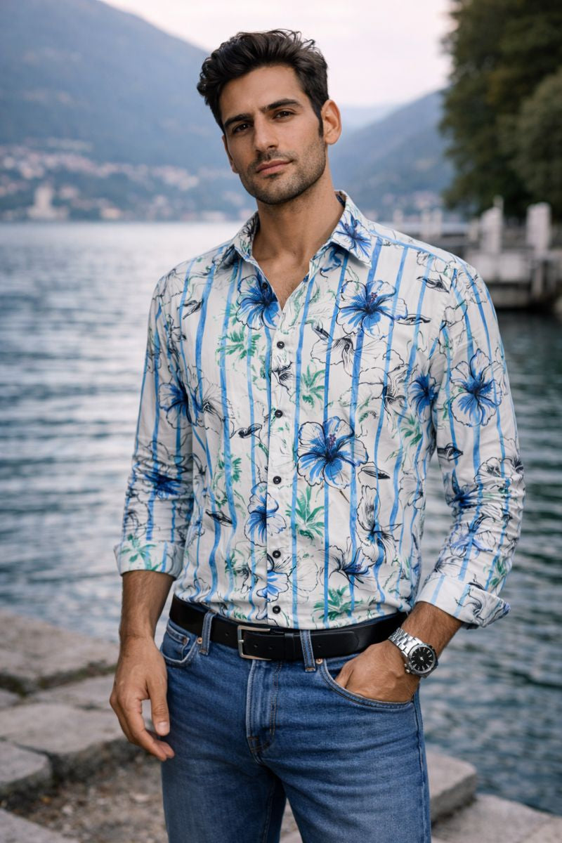 Aquarel Floral Shirt