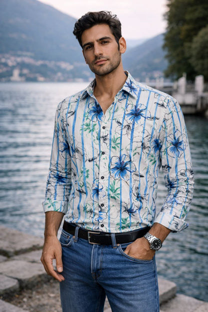 Aquarel Floral Shirt