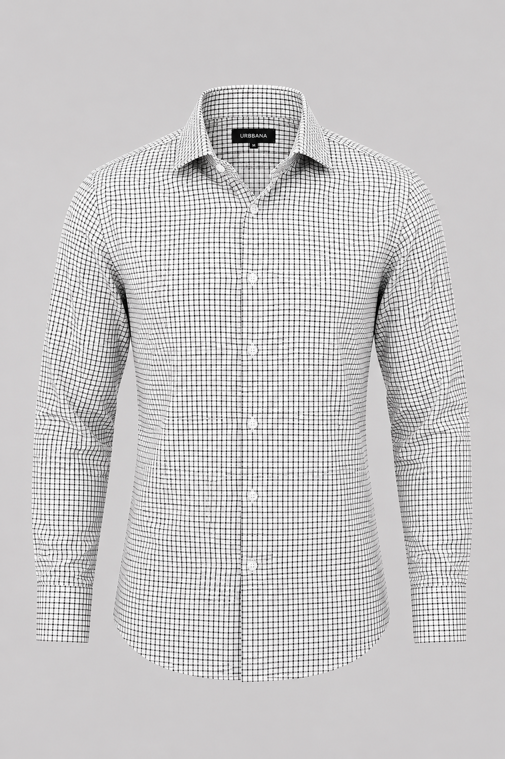 The Warhol Check Shirt - Grey