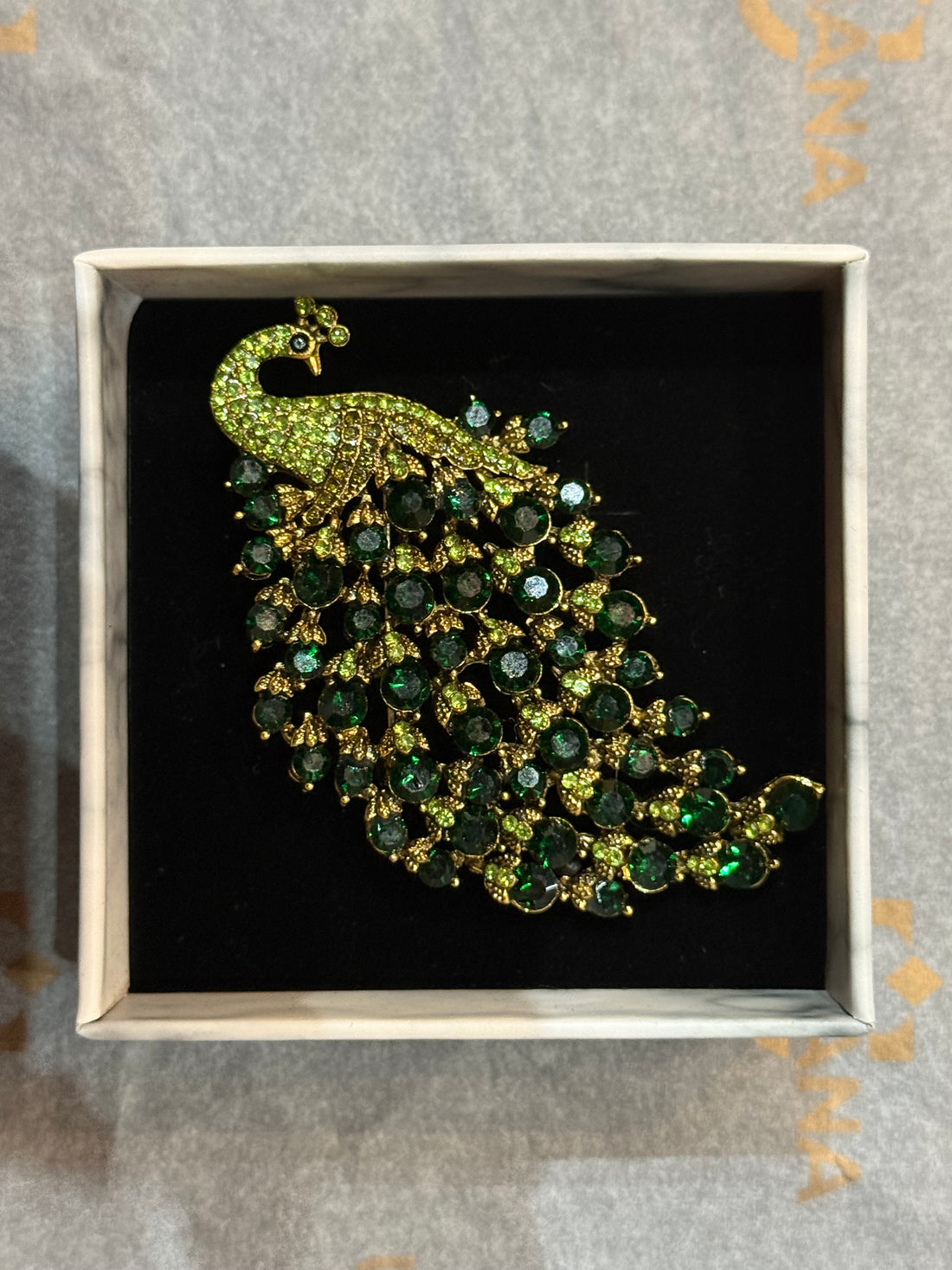 Peacock Lapel Pin