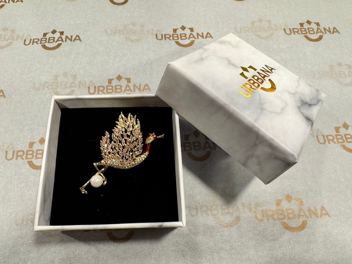 Pearl Lapel Pin- Urbbana 