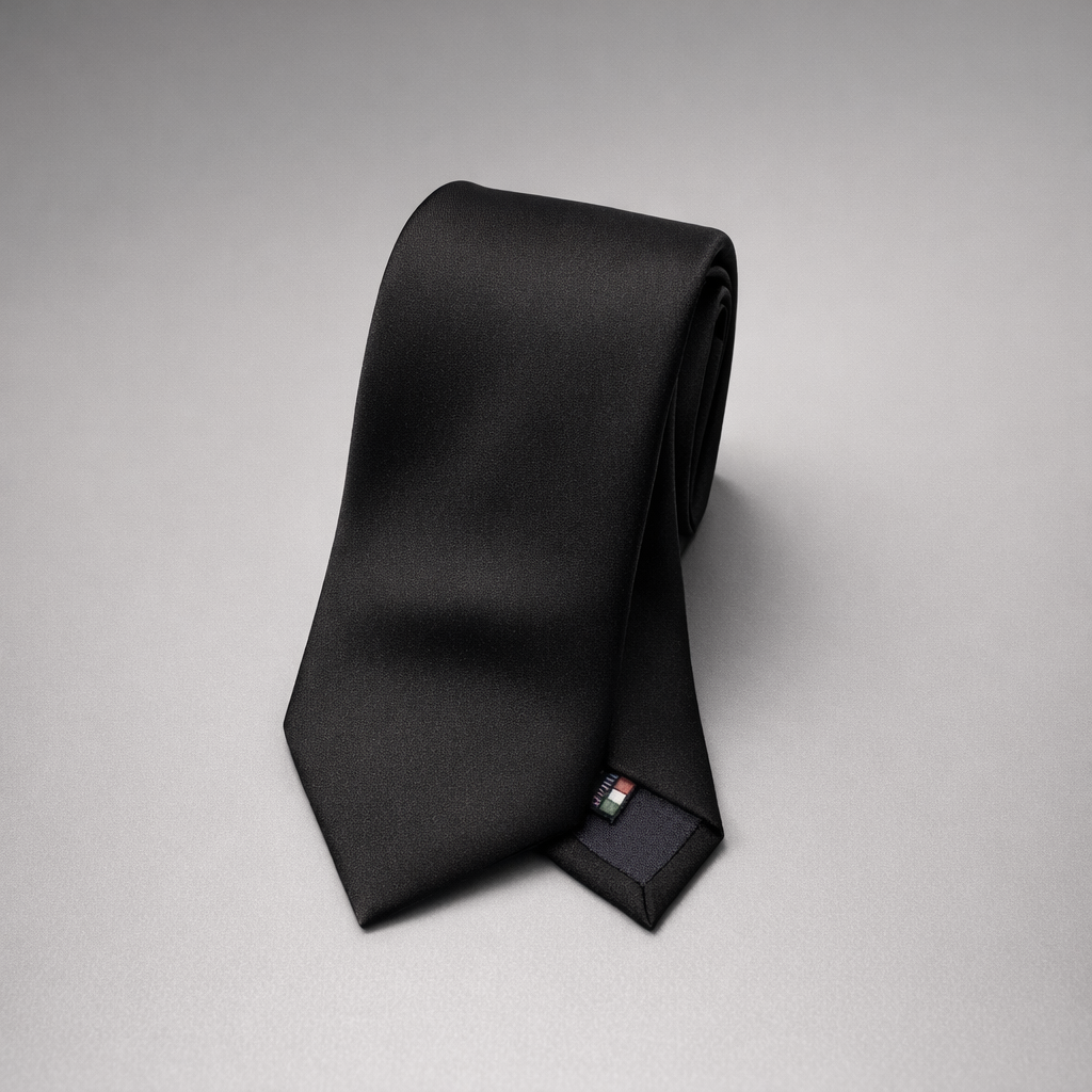The Ascot Tie - Black
