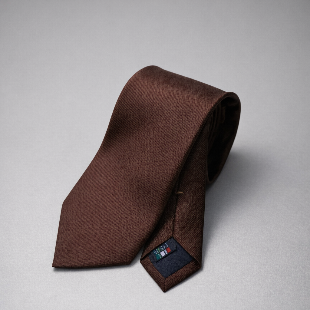 The Ascot Tie - Brown