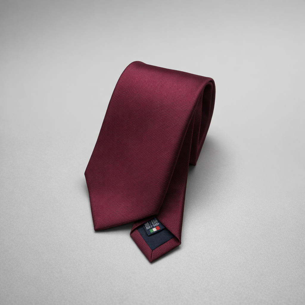 The Ascot Tie - Maroon