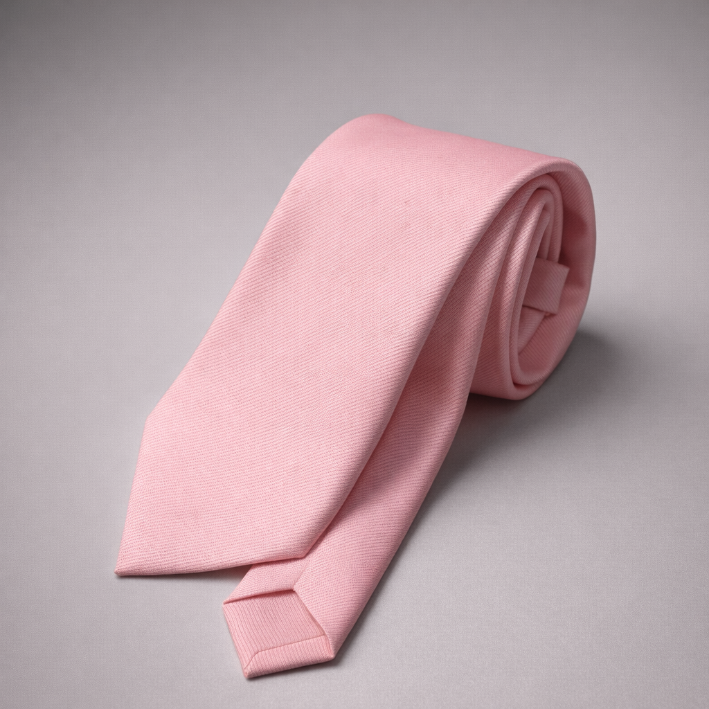 The Ascot Tie - Pastel Pink