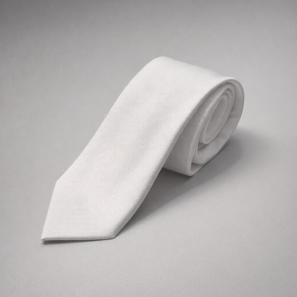 The Ascot Tie - White