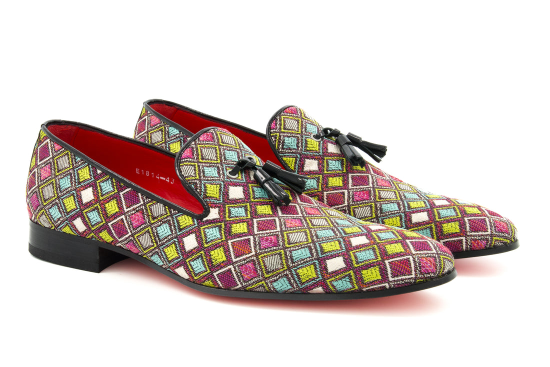 The Harlequin Loafers - URBBANA Handmade Footwear 