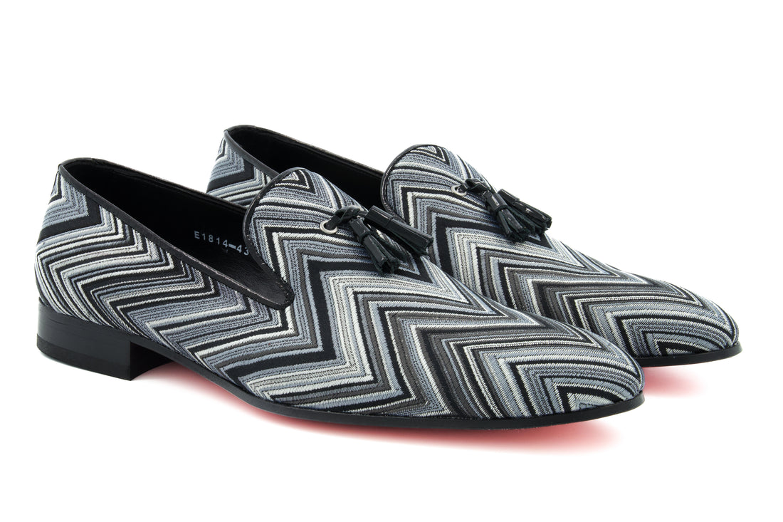 The Zig Zag Loafers - URBBANA Handmade Footwear 