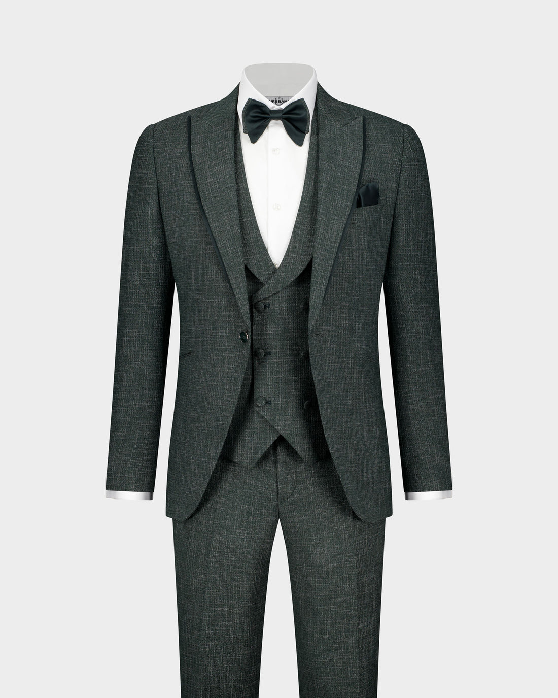 The Alkonost Emerald Ceremonial 3pc Suit - Green