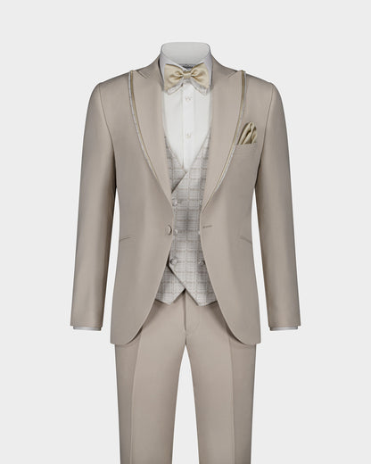 The Sirin Sand Ceremonial 3pc Suit - Sand