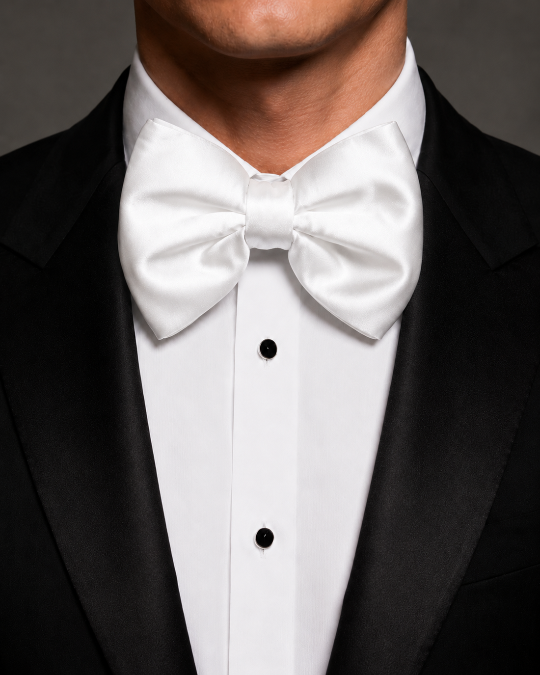 White Bow tie