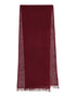 Cashmere/Silk Blend Scarf - Red-Luxurious Softness & Elegance - Urbbana