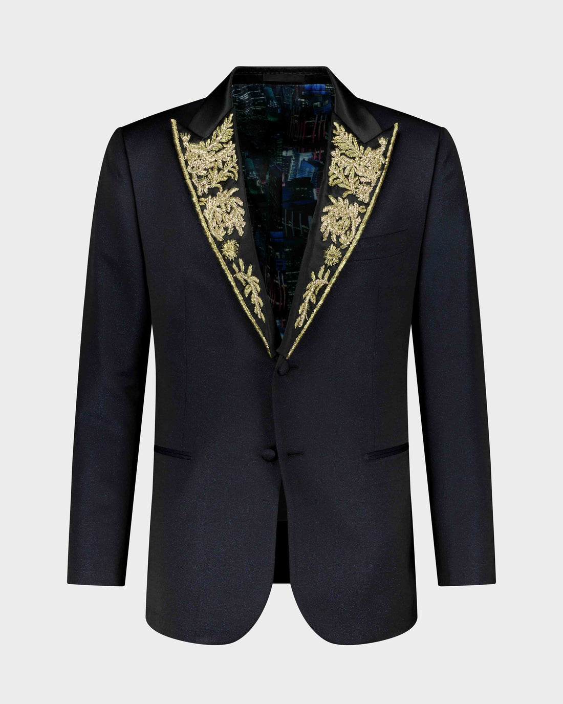 The Gold Laurel Jacket - Stylish Formal Wear by Urbbana