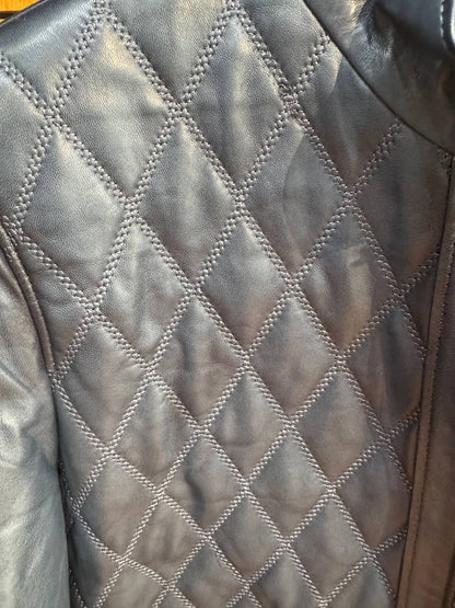 Lam Leather Jacket- URBBANA