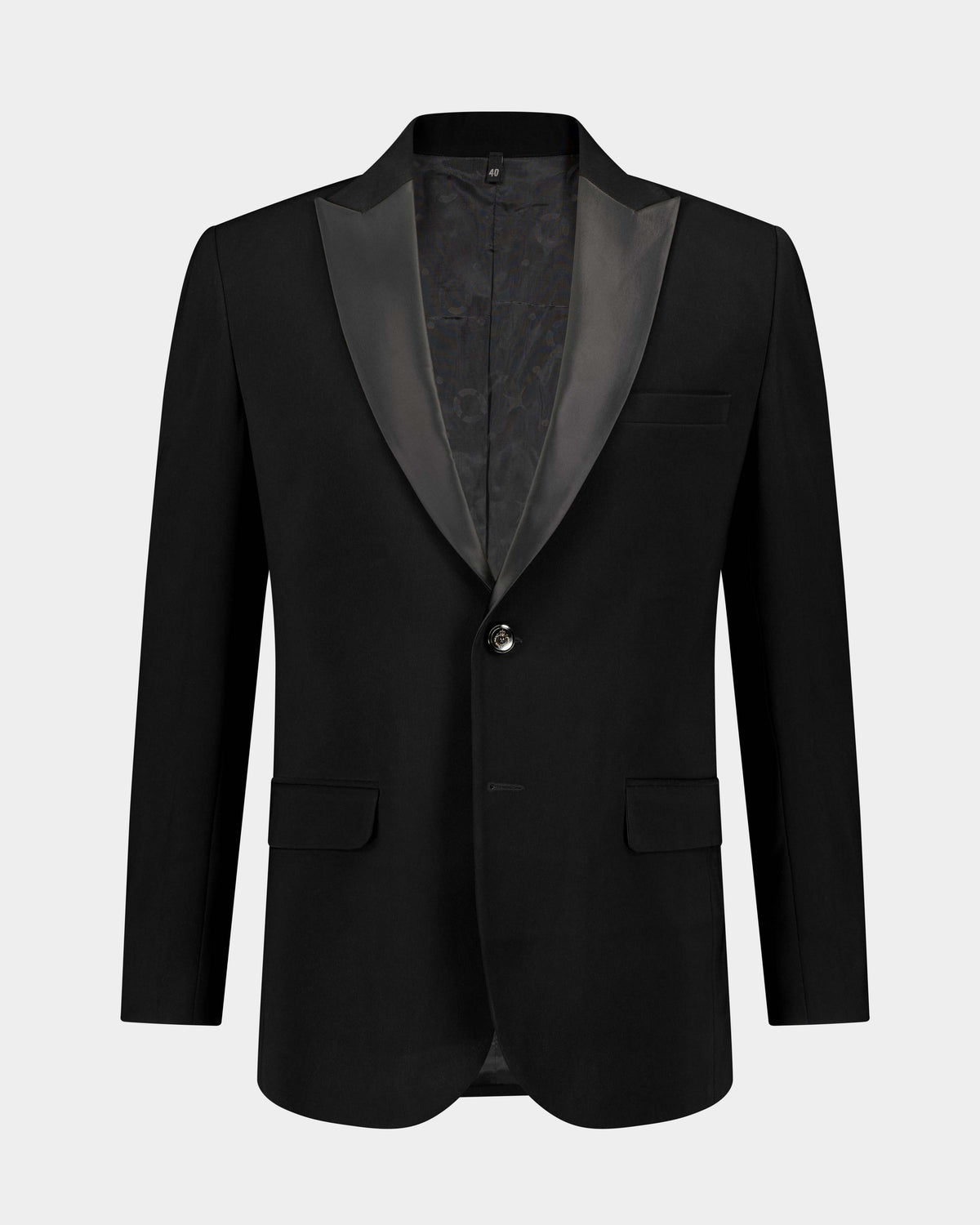 URBBANA black Emperor Scorpion jacket.