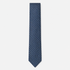 The Cagliari Tie – blue, navy and rust micro diamond silk tie on a light grey background