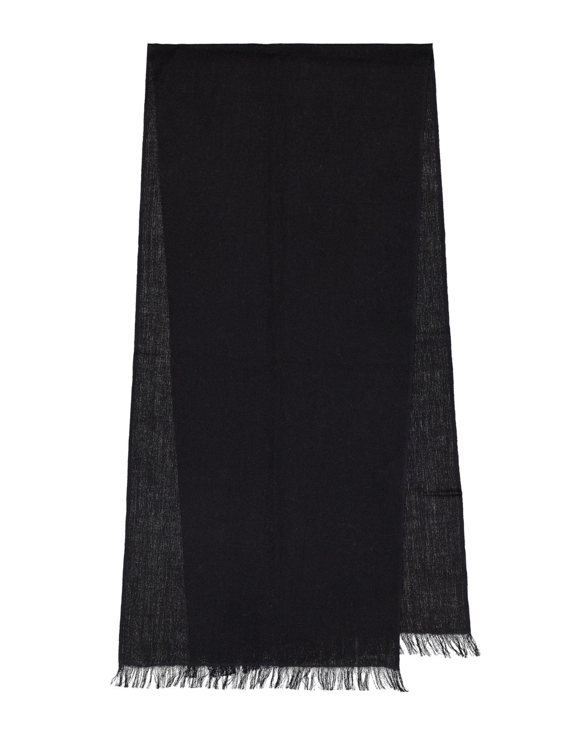 Cashmere Scarf - Black - Handmade Scarf by Urbbana