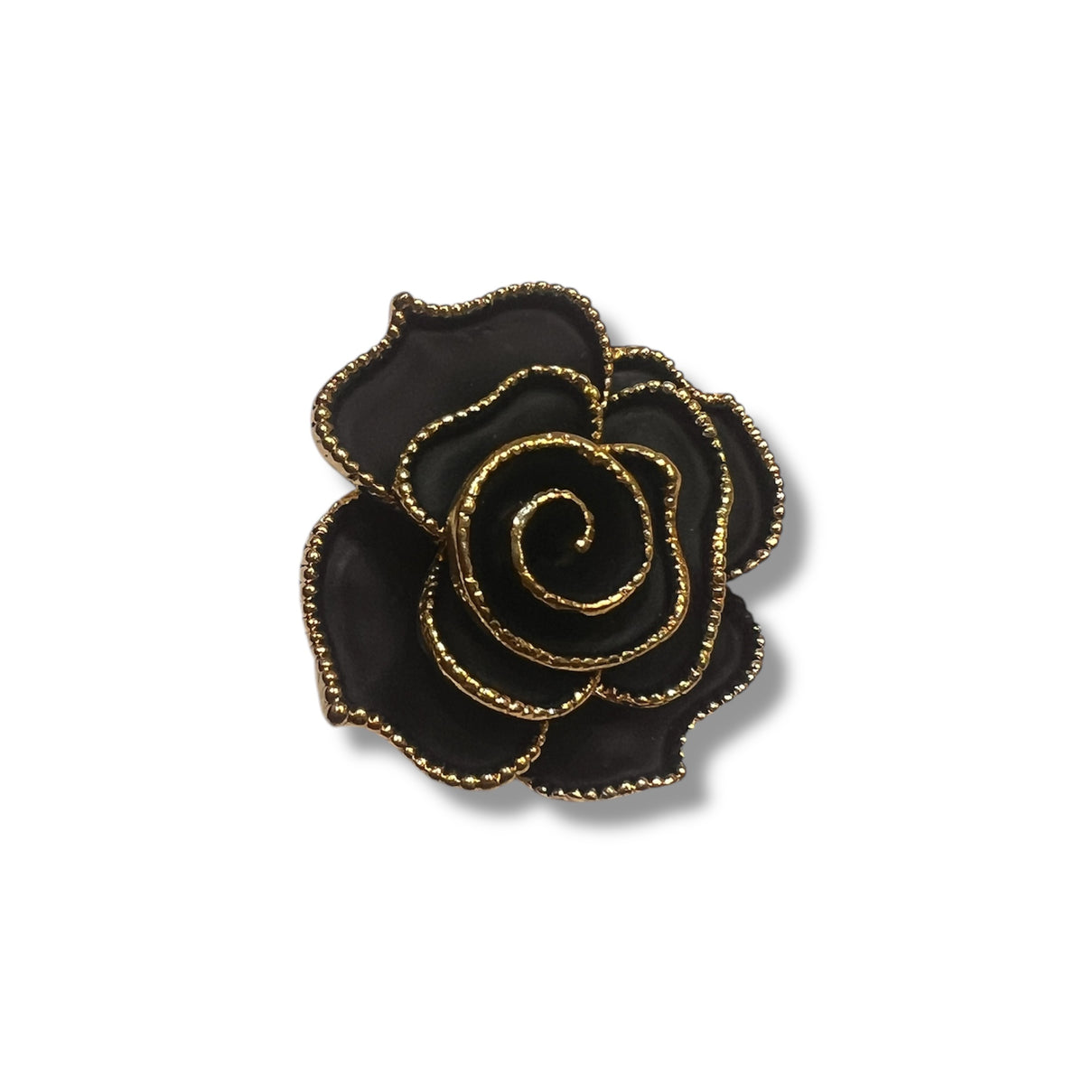 URBBANA embellished lapel pin.