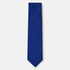 The Livorno Tie, a royal blue silk tie with a tonal floral medallion jacquard on a light grey background.