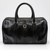 URBBANA Nuno Black Python Duffel Bag, front view.