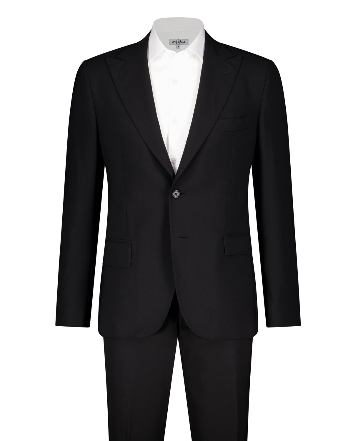 Vito Zegna Cloth Suit - Black - Made in Italy - Suit by Urbbana