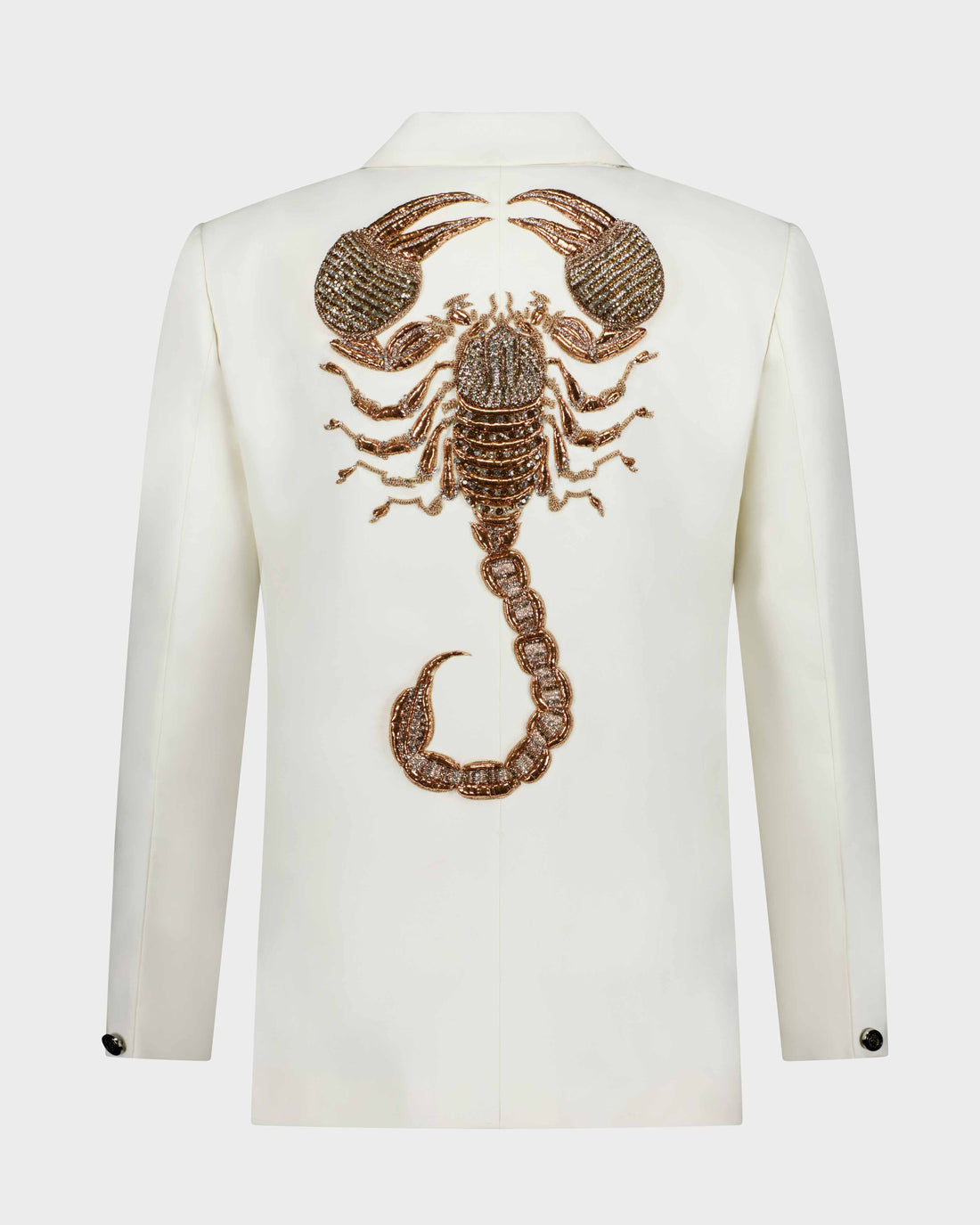 Scorpion Jacket - White - Premium Wedding Jackets