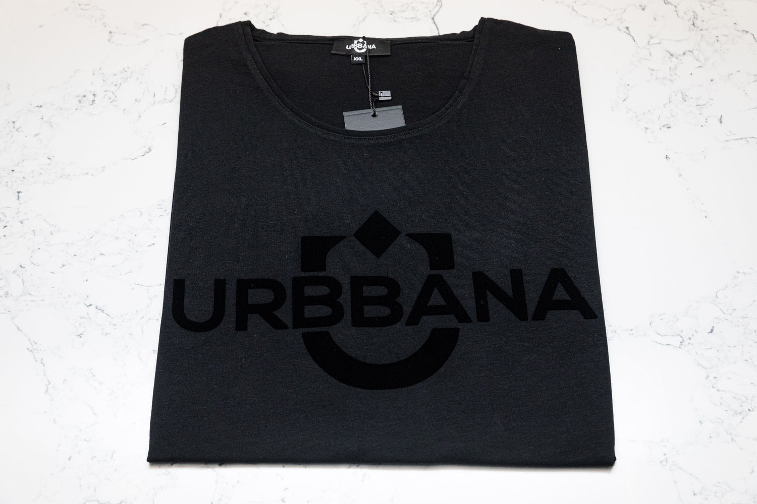 The Round Neck T-Shirt - Black - t-shirt by Urbbana