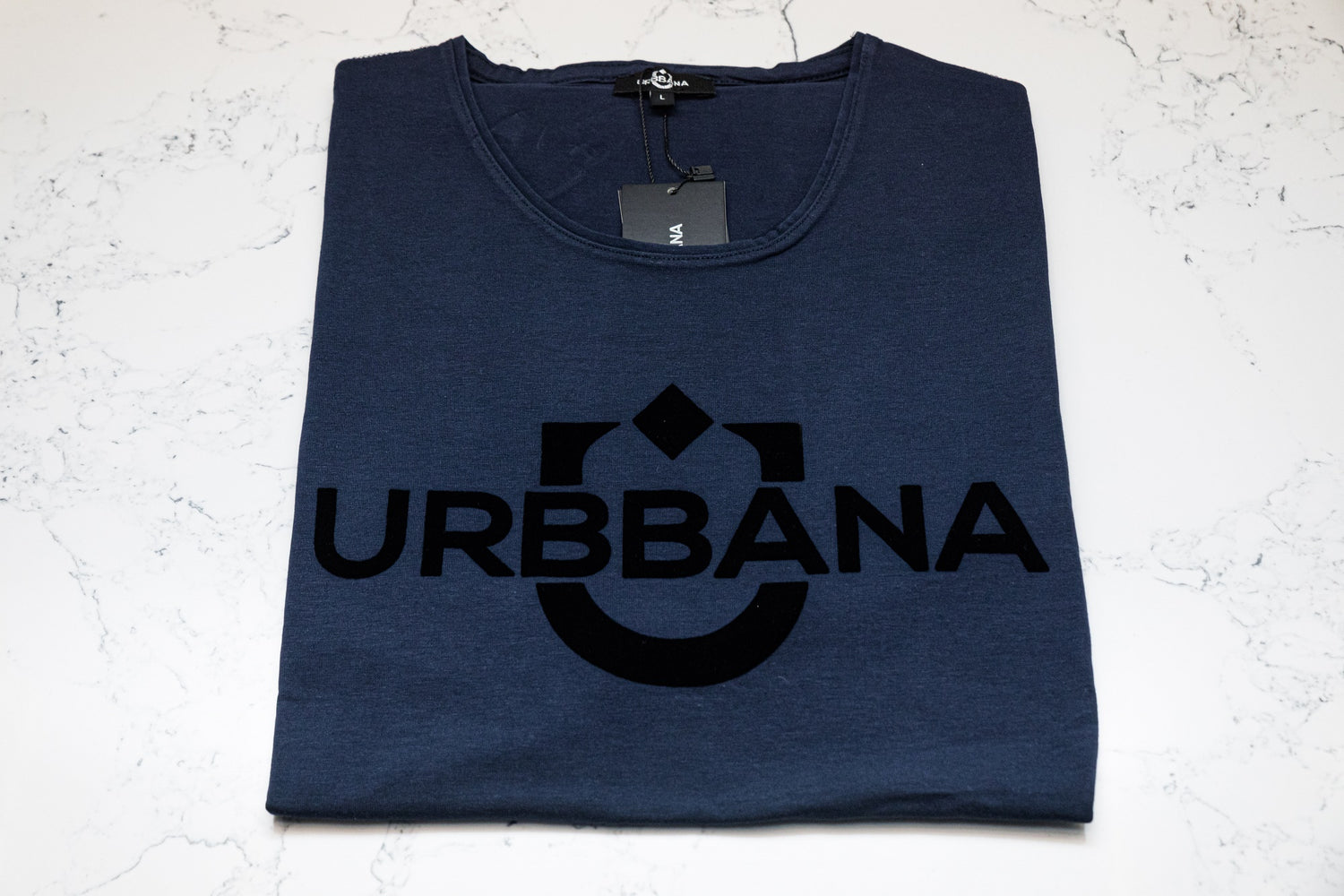 The Round Neck T-Shirt - Navy - t-shirt by Urbbana