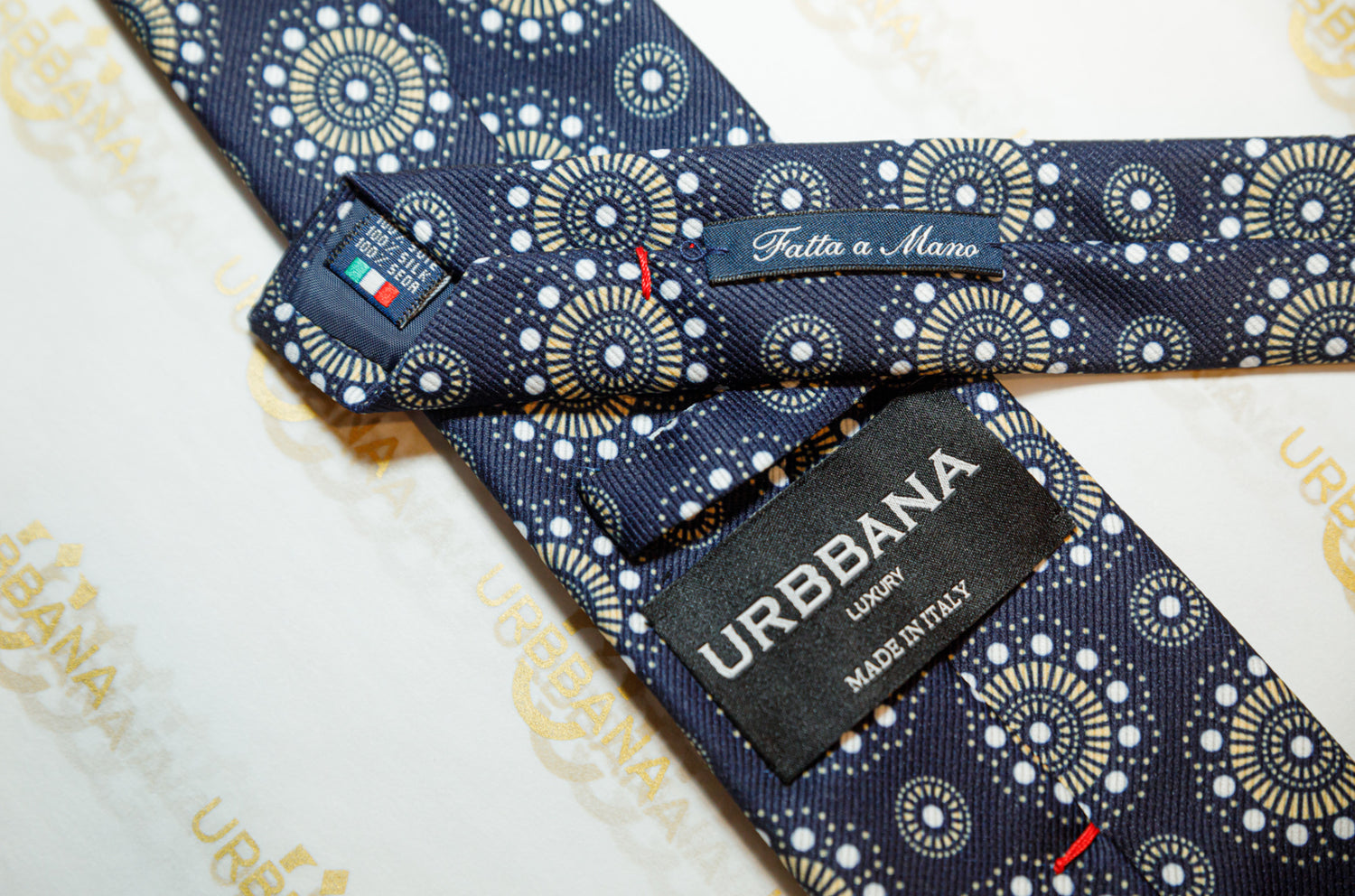 The Jana Silk Tie - Made in Italy - by Urbbana