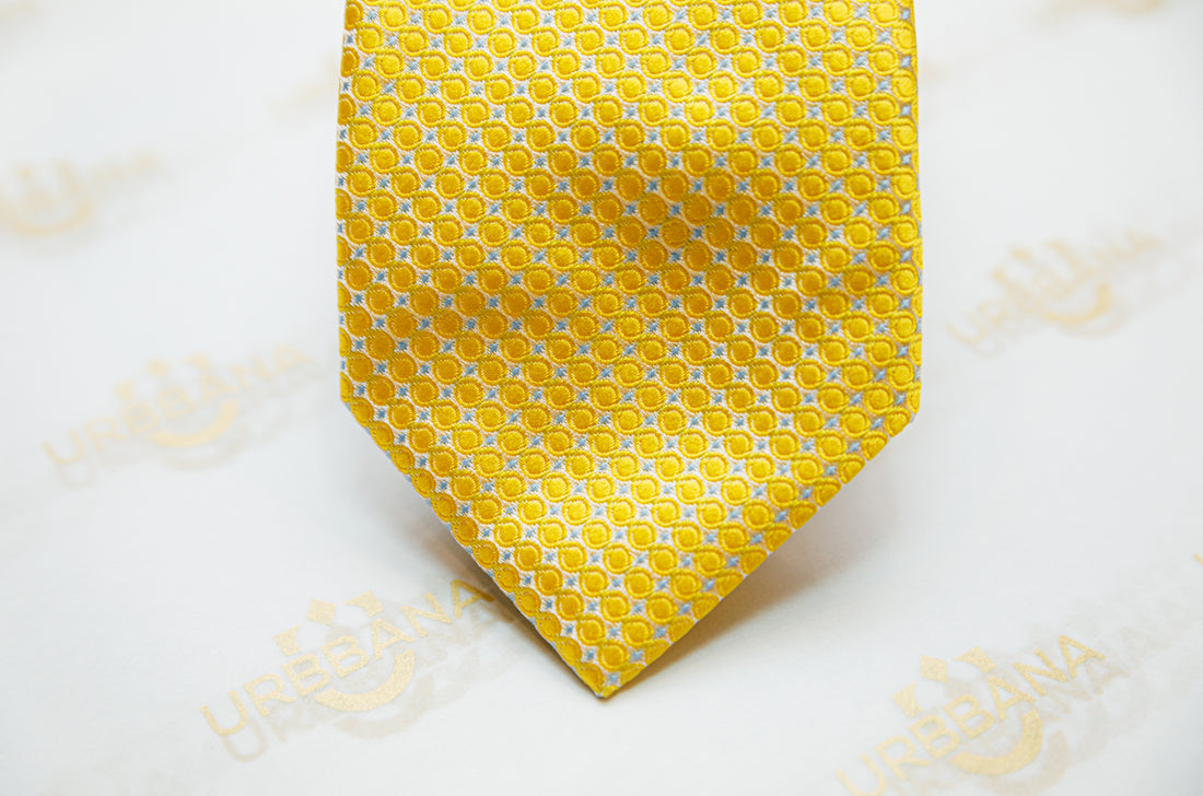 The Cuadro Silk Tie - Made in Italy