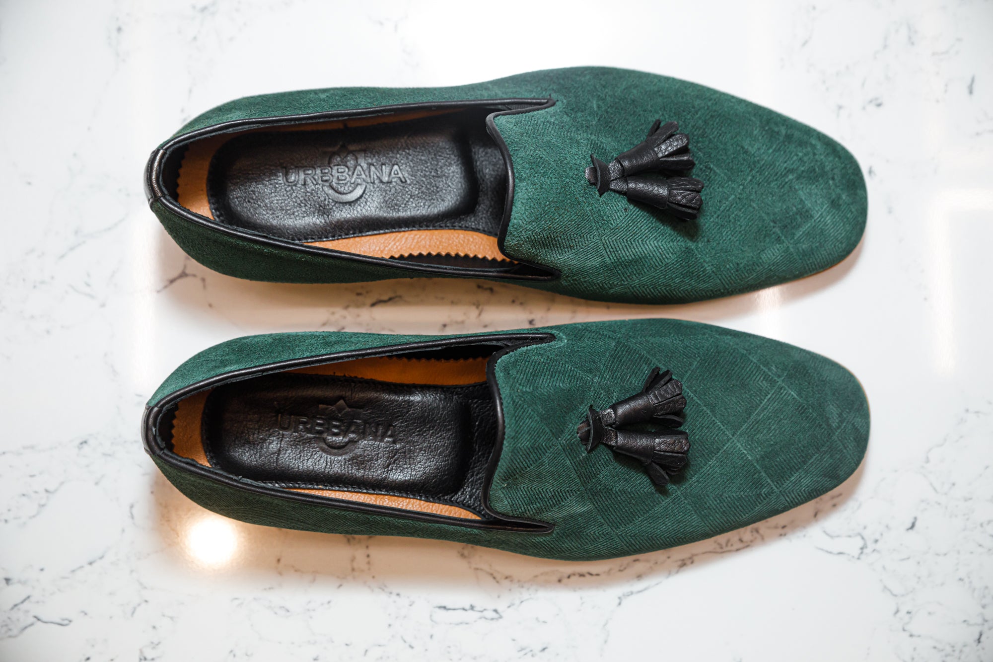 Green deals loafers mens