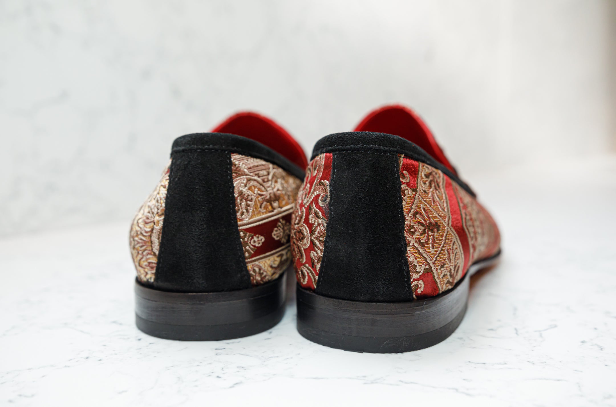 The Baroque Loafers - Red