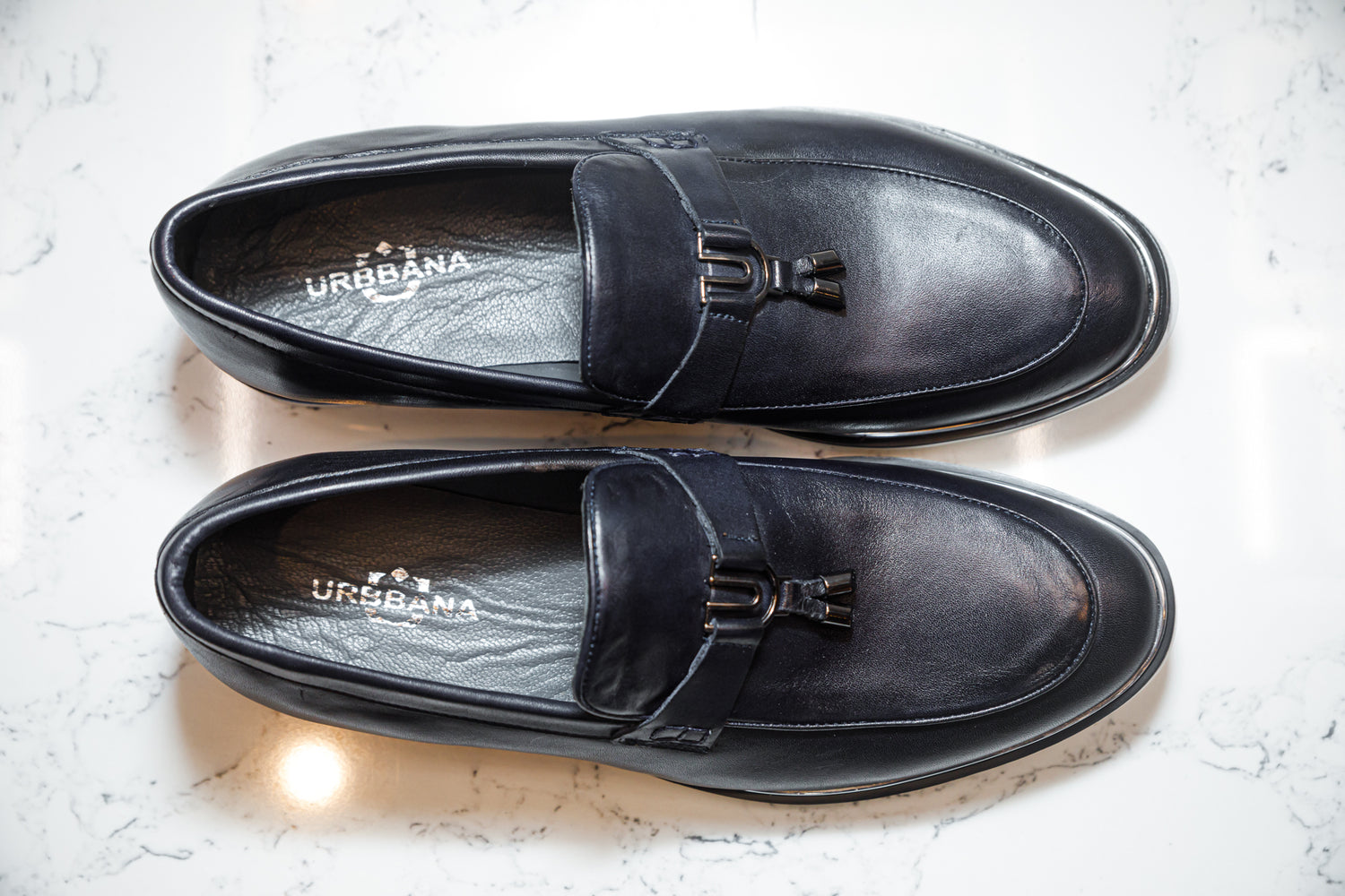 The U Loafers - Navy - Loafers by Urbbana