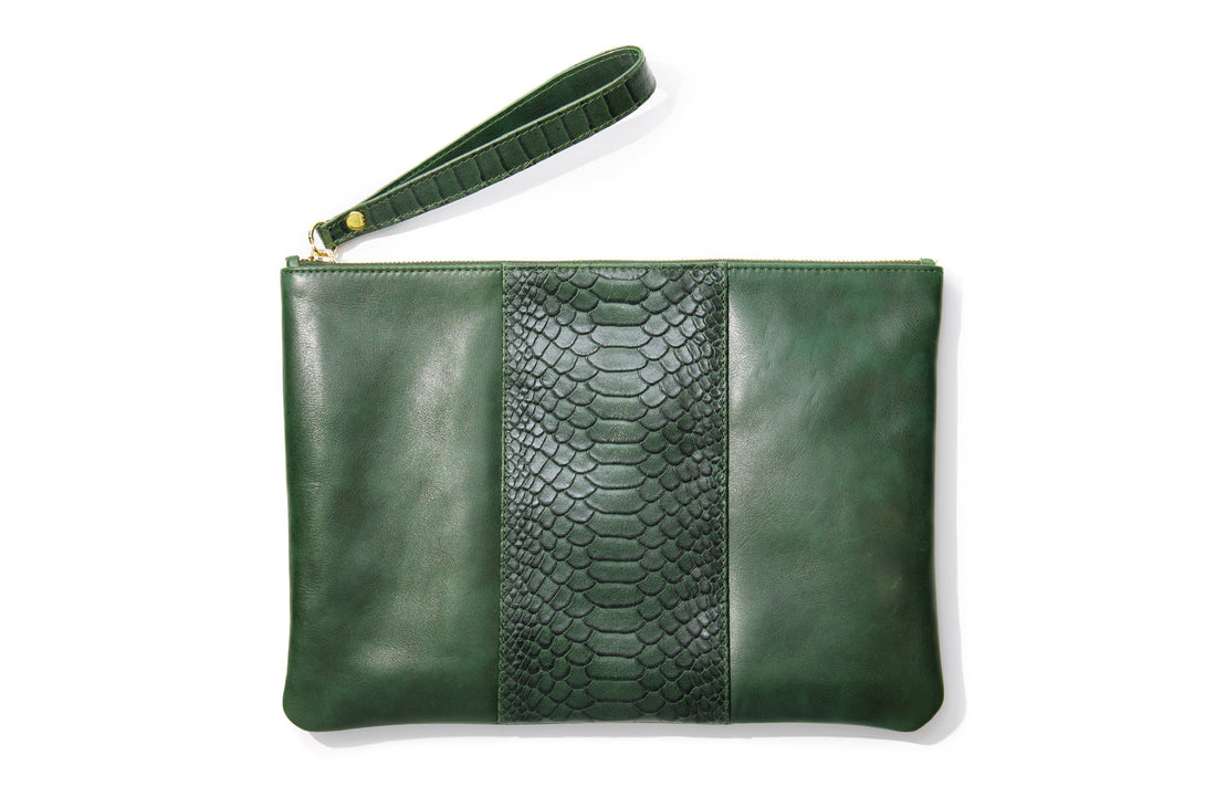 The Clutch - Green - Bags by Urbbana