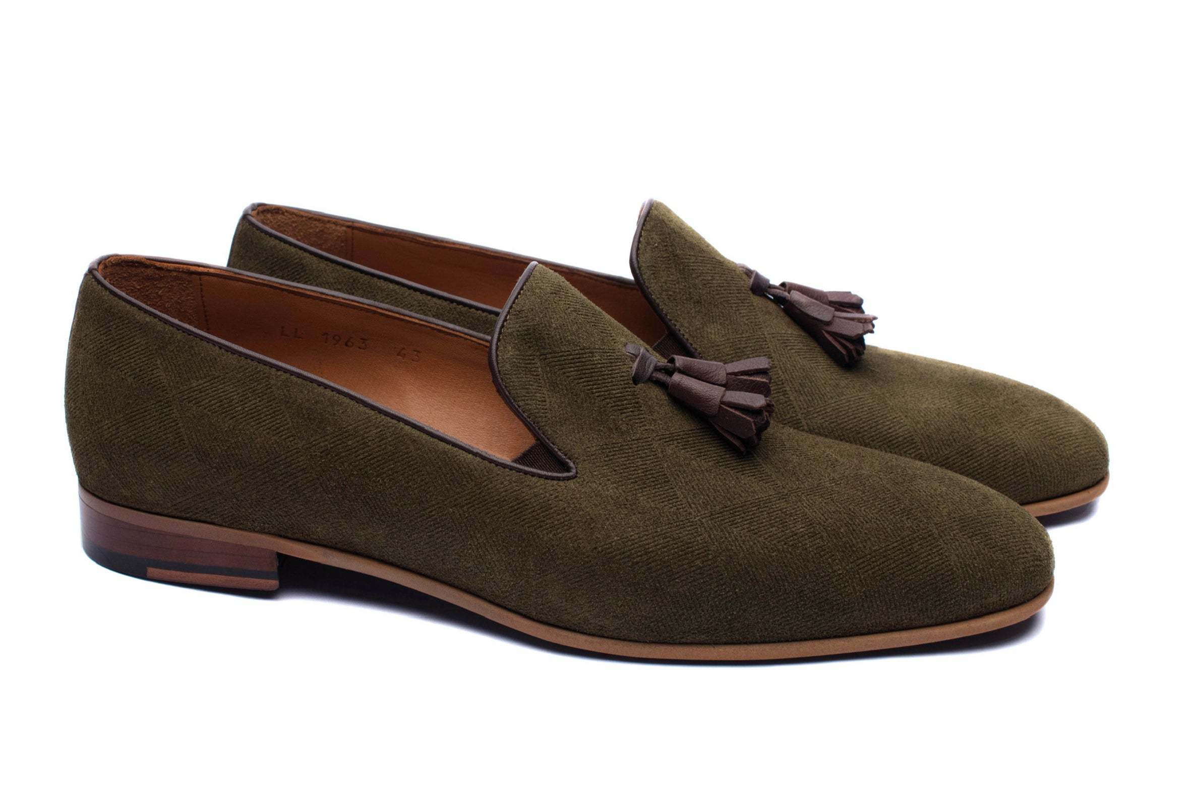 Green 2025 mens loafers