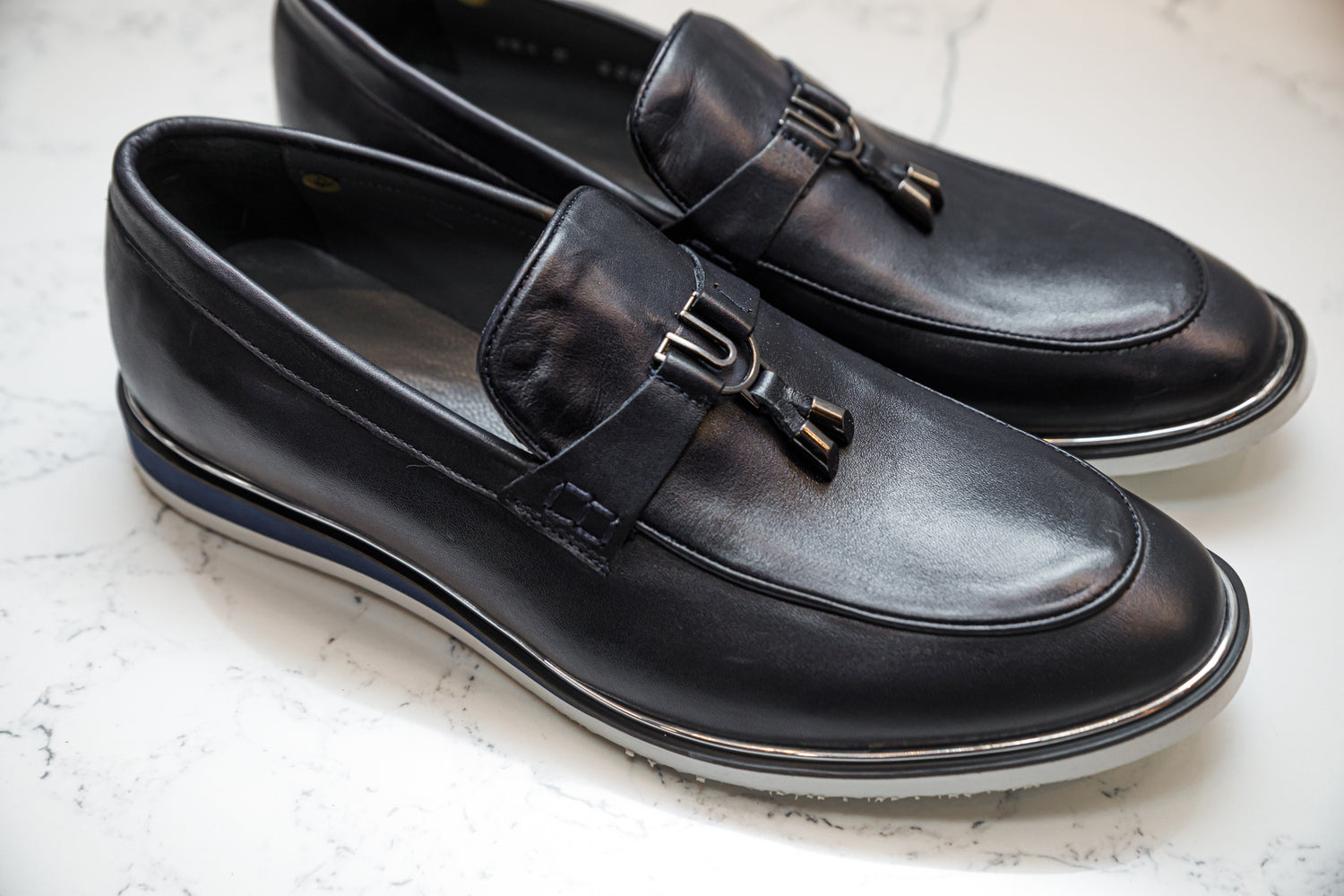 The U Loafers - Navy - Loafers by Urbbana