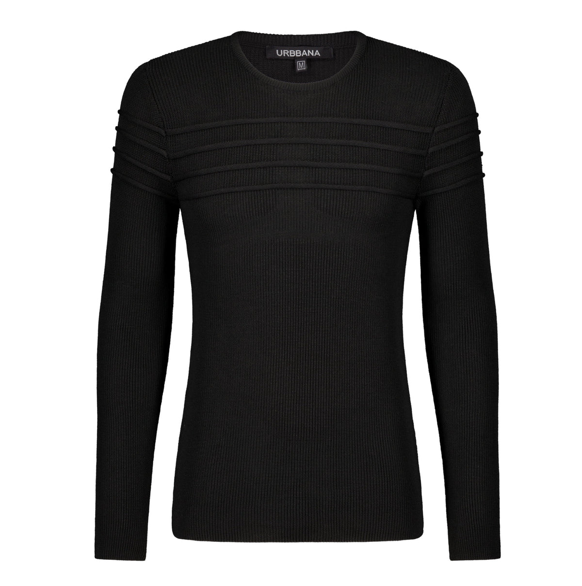 The Solomon Sweater - Black - Sweater by Urbbana