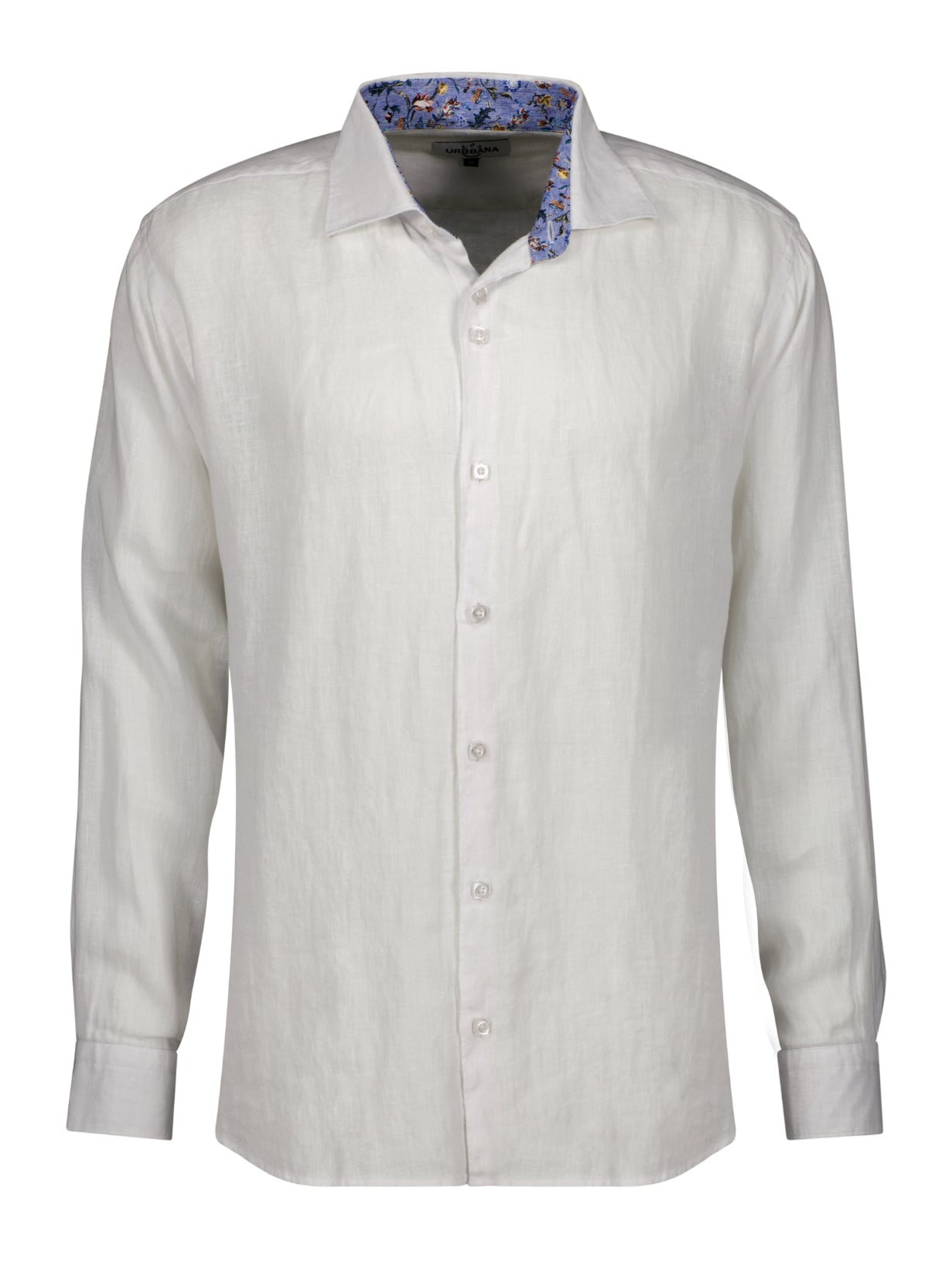 The Sancho Linen Shirt - White - Shirt by Urbbana