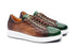 The Danilo Python Sneakers - Green & Brown - Sneaker by Urbbana