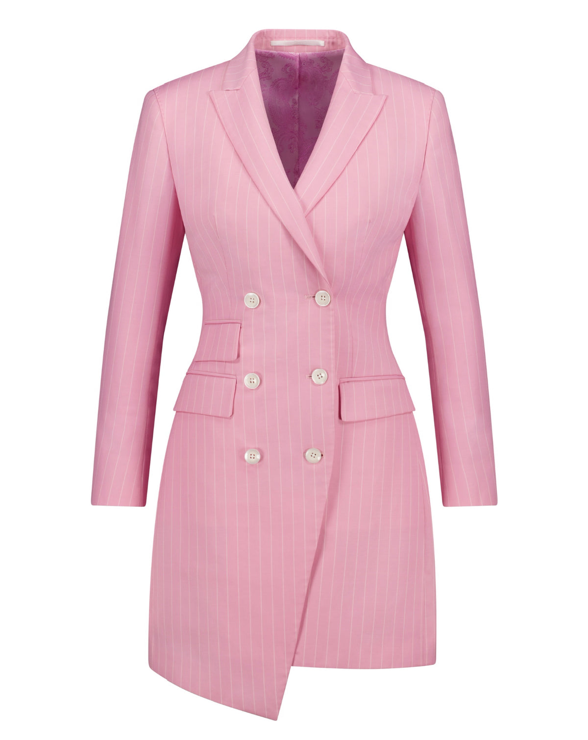 The Barbie Blazer Dress - Pink - Jacket by Urbbana