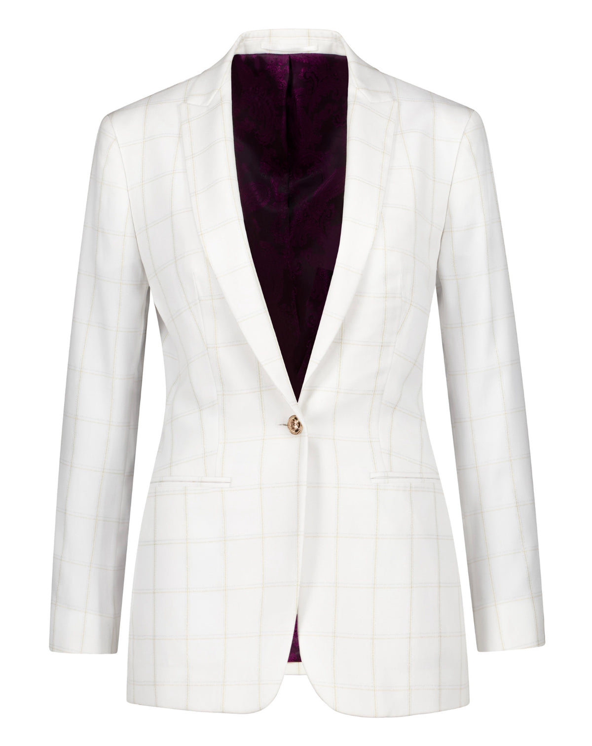 The Donna Suit - White - Jacket by Urbbana