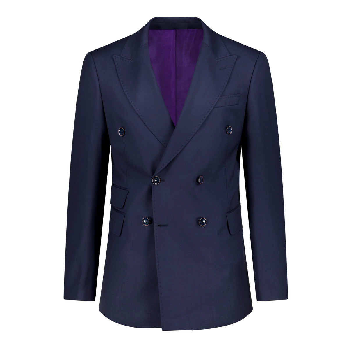 The Zannet Double Breasted Suit - Luxury Handmade Suit By Urbbana